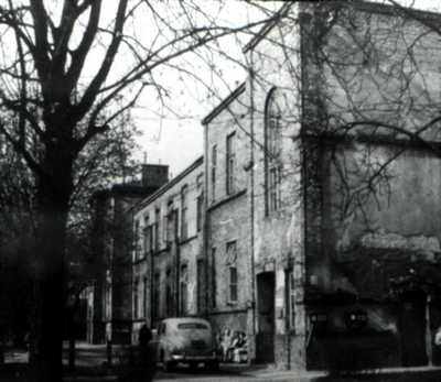 Pierwsza siedziba Instytutu Reumatologii, Warszawa,  ul. Nowogrodzka 59, III pawilon (lata 50-te)